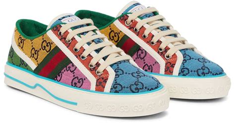 gucci tennis 1977 multicolor|gucci tennis 1977 price.